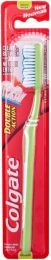 Colgate 1 x Double Action Toothbrush Medium Multi-Coloured, Bundle of 4