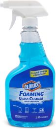 Clorox Foaming Glass Cleaner Trigger Glass 23 Oz, Bundle of 7