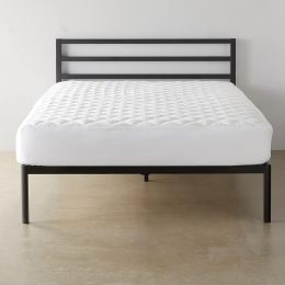 Visit the Store Hypoallergenic Quilted Breathable Mattress Topper Pad with Protection Hypoallergenic 18 Inches