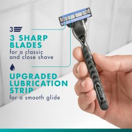 Gillette Mach3 Razor for Men, Bundle of 3