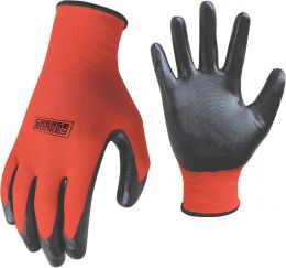 GREASE MONKEY General Purpose Nitrile Coated Work Gloves 12 Pack, Bundle of 2