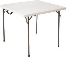 LIFETIME 80273 Fold in Half Square Table 34 Inch