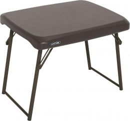 LIFETIME 280488 Compact Folding Low Side Table for Camping