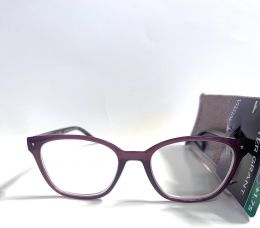 Foster Grant Reading Glasses with Crystal Vision Technoloy VRL2103 purple Glass, Bundle of 3