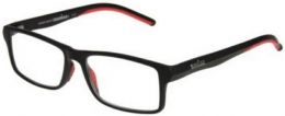 Foster Grant Ironman Men's Reading Glasses Red Black +1.50 Glass