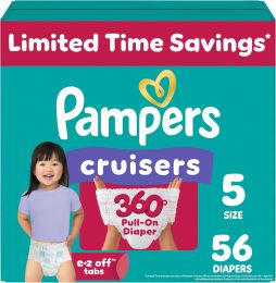 Pampers Diapers 56 Count