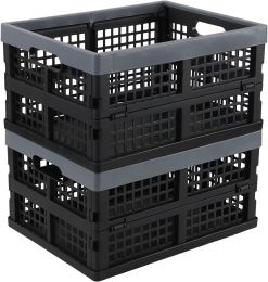 Pekky 2 Packd Collapsible Crates Plastic