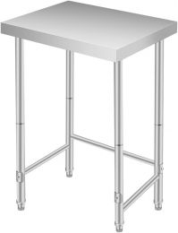 GAOMON 16"x24" Stainless Steel Table Stainless Steel 300LBS