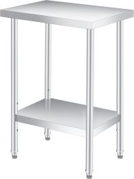Garvee Stainless Steel Table Stainless Steel