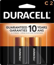 DURACELL Coppertop C Batteries 2 Count, Bundle of 4