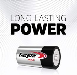 Energizer MAX C Batteries (2 Pack) 2 Pack, Bundle of 6