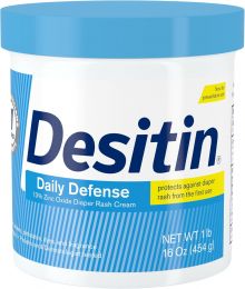 Desitin Daily Defense Diaper Rash Cream 16 oz, Bundle of 2