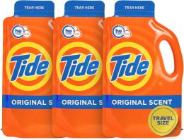 Tide Load Liquid Detergent, Bundle of 3