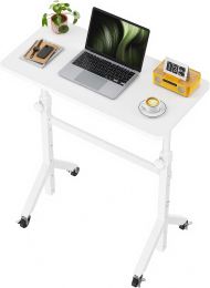 Marsail Mobile Stand Up Desk with Wheels Portable