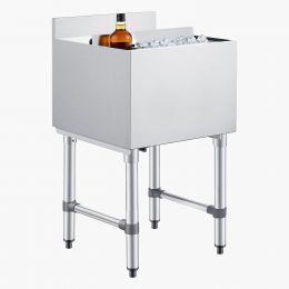 VEVOR Commercial Ice Bin Stainless Steel 19 Inch