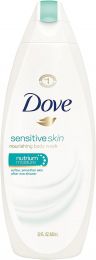 Dove Body Wash For Softer and Smoother Skin Sensitive Hypoallergenic 22 oz, Bundle of 3