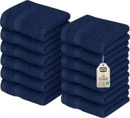Utopia Towels 12 Cotton 12 Pack, 12x12 in, Bundle of 2
