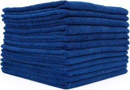 The Rag Company All-Purpose Microfiber Terry Cleaning Towels Microfiber 12-Pack, 12in, Bundle of 2
