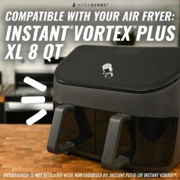 INFRAOVENS Air Fryer Parchment for Instant Vortex Plus XL Nonstick, Bundle of 5