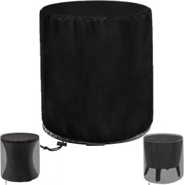 YOWDUTY Outdoor Side Table Cover For Keter Pacific Cool, Bundle of 2