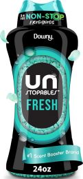 Downy Unstopables in Wash Scent Booster Beads 24 oz, Bundle of 2