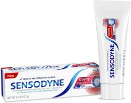 Sensodyne Cavity + Sensitivity Toothpaste 2.7 oz, Bundle of 7