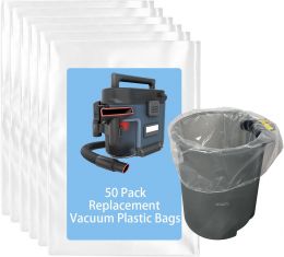 Aolleteau 50 Piece Vacuum Plastic Plastic Portable 50 Piece, Bundle of 2