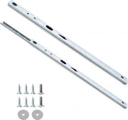 Luomorgo 2 Pcs Metal Drawer Slides Metal 12 Inch, Bundle of 4