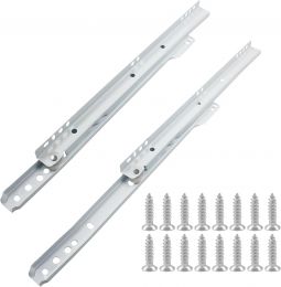 suiwotin 12 Inch Drawer Slides 12 Inch, Bundle of 3