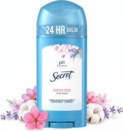 Secret Antiperspirant and Deodorant for Women 2.7 oz, Bundle of 5