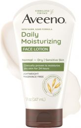 Aveeno Daily Moisturizing Face Lotion 5 oz, Bundle of 3