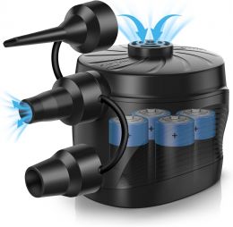 HUGERSTONE Electric Air Pump for Mattress Electric Portable, Bundle of 3