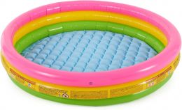 Intex Kiddie Pool - Kid's Summer Sunset Glow Design, Bundle of 2