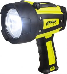 Wagan EL4322 Brite-Nite WR600 USB Rechargeable LED Handheld Spotlight 600 Lumen LED Lights 3 Waterproof