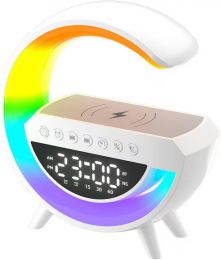 Dewould Mini G-Type Wireless Charging Speaker Wireless, Bundle of 2