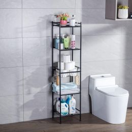 L&H UNICO 5-Tier Freestanding Shelving Units Adjustable Metal Rack with Metal