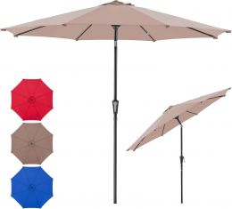 NEWBULIG 9FT Outdoor Patio Umbrella 9FT