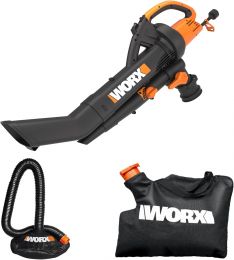 WORX Trivac 3-in-1 Electric Leaf Blower/Leaf Vacuum/Leaf Mulcher Electric