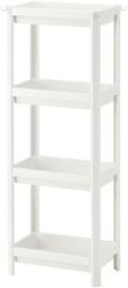 HIEEY 4 Tier Bathroom Shelf