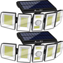 AmeriTop Solar Lights Outdoor 2 Pack