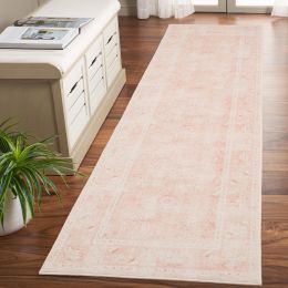 LIMON HOME Pink Boho Runner Rugs for Hallway Kitchen Bathroom Washbale Non Slip Entryway Runner Mat Side 72