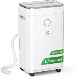 HUMILABS Dehumidifier for Basement with Drain Hose 4500 Sq.Ft 1.7 gal