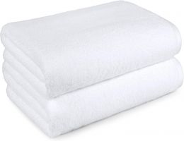 Visit the Store 2-Piece Quick-Dry Oversize Bath Towel Cotton 2-Piece, Bundle of 3