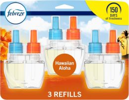 Febreze Plug in Air Freshener 3 Count, 0.87oz, Bundle of 3