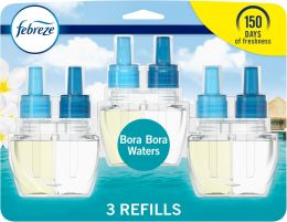 Febreze Odor-Fighting Fade Defy Plug Air Freshener Refill, Bundle of 3