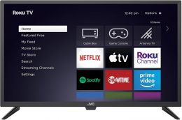 JVC 32-Inch 720p HD LED Roku Smart TV with