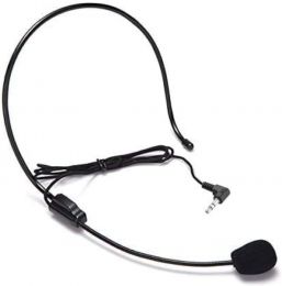 Akingdleo AKindle 3.5mm Wired Condenser Headset Microphone 3.5mm, 3.3ft, Bundle of 3