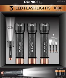 DURACELL DURABEAM Ultra LED Flashlight 1000 Lumens 3-Pack 3-Pack