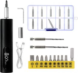 CBVCBV Wireless Charging Electric Screwdriver Set Wireless Electric, Bundle of 2