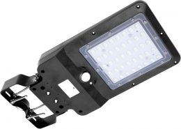 Wagan EL8588 1000 Lumen LED Integrated Solar Street Lamp Security Waterproof
